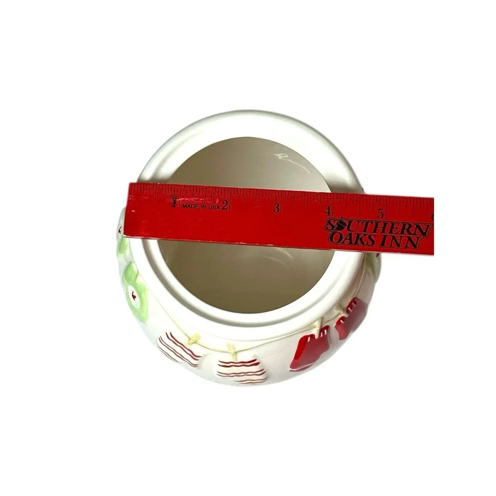 Hallmark Christmas Snowflakes Mittens & Jingle Bell Round 7